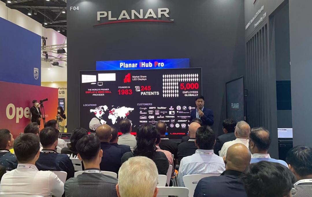 InfoComm Asia | 凯发(中国)官网Planar全球首发第四代Micro LED智能一体机