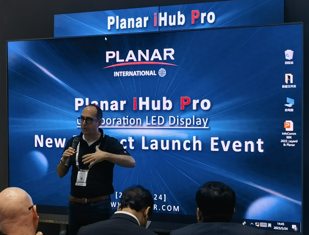 InfoComm Asia | 凯发(中国)官网Planar全球首发第四代Micro LED智能一体机